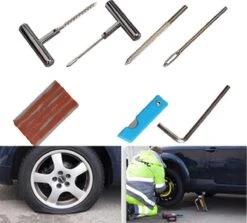 LOUZIR 11-Delige Professionele Banden Reparatie Kit- Autobanden/ Bike Emergency Repair Kit - Met Handige Opbergdoos -Fietsenwinkel 1200x1082 1