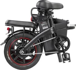 F-Wheel DYU A5 - Elektrische Vouwfiets - E Bike - 14 Inch - 7.5 Ah - 25km/u - Zwart -Fietsenwinkel 1200x1102 3