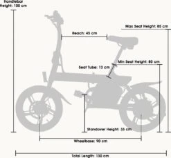 Merkloos Windgoo B20 PRO - E Bike - Elektrische Fiets - 16 Inch - 250W - 7.8Ah Batterij - Max. 25km/u - Zwart - Incl. GSM Houder 27 Merkloos Windgoo B20 PRO - E Bike - Elektrische Fiets - 16 Inch - 250W - 7.8Ah Batterij - Max. 25km/u - Zwart - Incl. GSM Houder -Fietsenwinkel 1200x1111 7