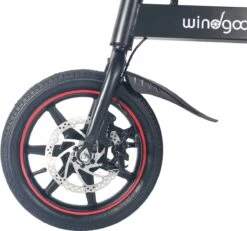 Windgoo B20 V2 - Smart E Bike - APP IOS Android - Elektrische Vouwfiets Zonder Gashandel - 250W - 14 Inch - 25 KM/H - Zwart -Fietsenwinkel 1200x1120 5