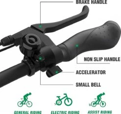 HITWAY Elektrische Fiets - Opvouwbare E-bike - 16 Inch-250W-2023 Model -Fietsenwinkel 1200x1129 6