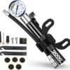 LHP Fietspomp Mini - Analoog Drukmeter - Inclusief Naaldventiel En Fietsbandreparatieset -Fietsenwinkel 1200x1132
