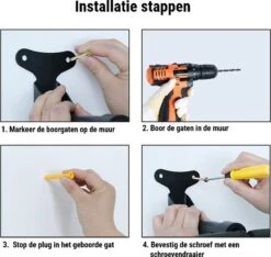 Professioneel Fiets Ophangsysteem - Verstelbaar - Muurbeugel Voor Fietsen - Fietshaak - Ophangbeugel - Fietsbeugel - Fiets Ophangrek 19 Professioneel Fiets Ophangsysteem - Verstelbaar - Muurbeugel Voor Fietsen - Fietshaak - Ophangbeugel - Fietsbeugel - Fiets Ophangrek -Fietsenwinkel 1200x1137 3