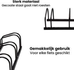Fietsenrek 4 Fietsen Tom - Zwart - Goets 13 Fietsenrek 4 Fietsen Tom - Zwart - Goets -Fietsenwinkel 1200x1143 7