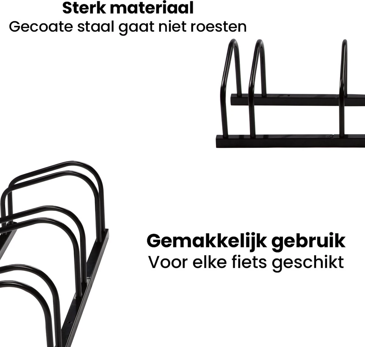 Fietsenrek 4 Fietsen Tom - Zwart - Goets 6 Fietsenrek 4 Fietsen Tom - Zwart - Goets - Image 4