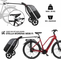 Shoppingcruiser 2 In 1 Boodschappentrolley Voor Achter De Fiets - Fietskar - Robuuste Boodschappenwagen - Allround Bagagekar -Fietsenwinkel 1200x1160 1