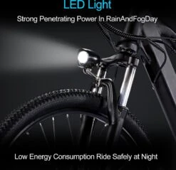 Elektrische Fiets Off-Road | E-Fietsen | Electric Mountain Bike | E-bike | 250W Motor | 26 Inch | Zwart BK7 -Fietsenwinkel 1200x1160 5