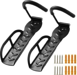 Merkloos Fiets Ophangsysteem 2x | Fietshaak | Muurbeugel | Ophangbeugel | Fietsbeugel | Fietsenrek -Fietsenwinkel 1200x1170 2