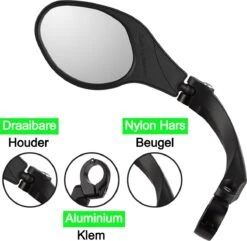 Merkloos Life-X Fietsspiegel – Ebike – 360° Verstelbaar – Links -Fietsenwinkel 1200x1170 4
