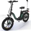 Hitway BK6 Elektrische Fiets | Opvouwbare E-bike | 20 Inch Fat Tire | 350W Motor | 10Ah | Zwart/Groen -Fietsenwinkel 1200x1178 10