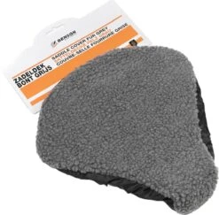 Benson Universele Fiets Zadeldek - Imitatie Schapenvacht - Bont - Grijs -Fietsenwinkel 1200x1179 4