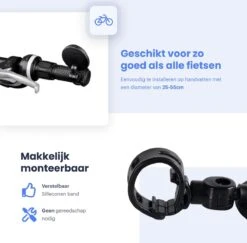 Merkloos Fietsspiegel - Set Van 2 - EBike Fiets Spiegel - Verstelbaar - Achteruitkijkspiegel Fiets - Links En Rechts - Extra Voordelig -Fietsenwinkel 1200x1180 2