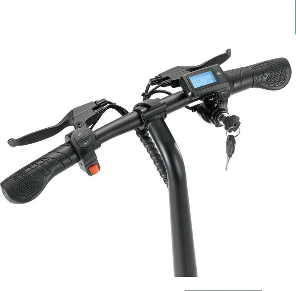 OUXI - V5 - 16 Inch - Elektrische Fiets - E Bike - Elektrische Vouwfiets - APP IOS/ Android - 500W Motor - 15Ah Lithuim Ion Batterij - Zwart 10 OUXI - V5 - 16 Inch - Elektrische Fiets - E Bike - Elektrische Vouwfiets - APP IOS/ Android - 500W Motor - 15Ah Lithuim Ion Batterij - Zwart - Image 8