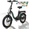 HITWAY Elektrische Fiets - E-Bike - 20 Inch Fatbike - 250 W- Shimano 7 Versnellingen -Fietsenwinkel 1200x1183 6