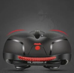 Voltano Fietszadel Met Gelpads - Zwart/Rood - Uitsparing - Zadelvering - Unisex - Incl. Gratis Zadelstrop -Fietsenwinkel 1200x1184 6