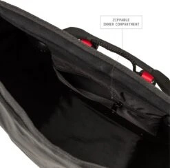 AGU Clean Enkele Fietstas Shelter Medium - Zwart - 17 L - Waterdicht - KLICKfix Module Rail -Fietsenwinkel 1200x1187 1