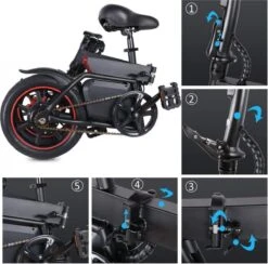 Windgoo B-20 Elektrische Vouwfiets - Snelheid 20 Km/h - 15 Km Bereik - Schijfremmen 40 Windgoo B-20 Elektrische Vouwfiets - Snelheid 20 Km/h - 15 Km Bereik - Schijfremmen -Fietsenwinkel 1200x1187 5