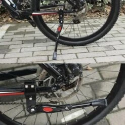 Ekkong - Fietsstandaard Enkel 26 Cm Zijstandaard Aluminium Roestvrij Fiets Mountainbikes Makkelijk - Mountainbike Standaard Universeel - MTB Kickstand -Fietsenwinkel 1200x1193 2