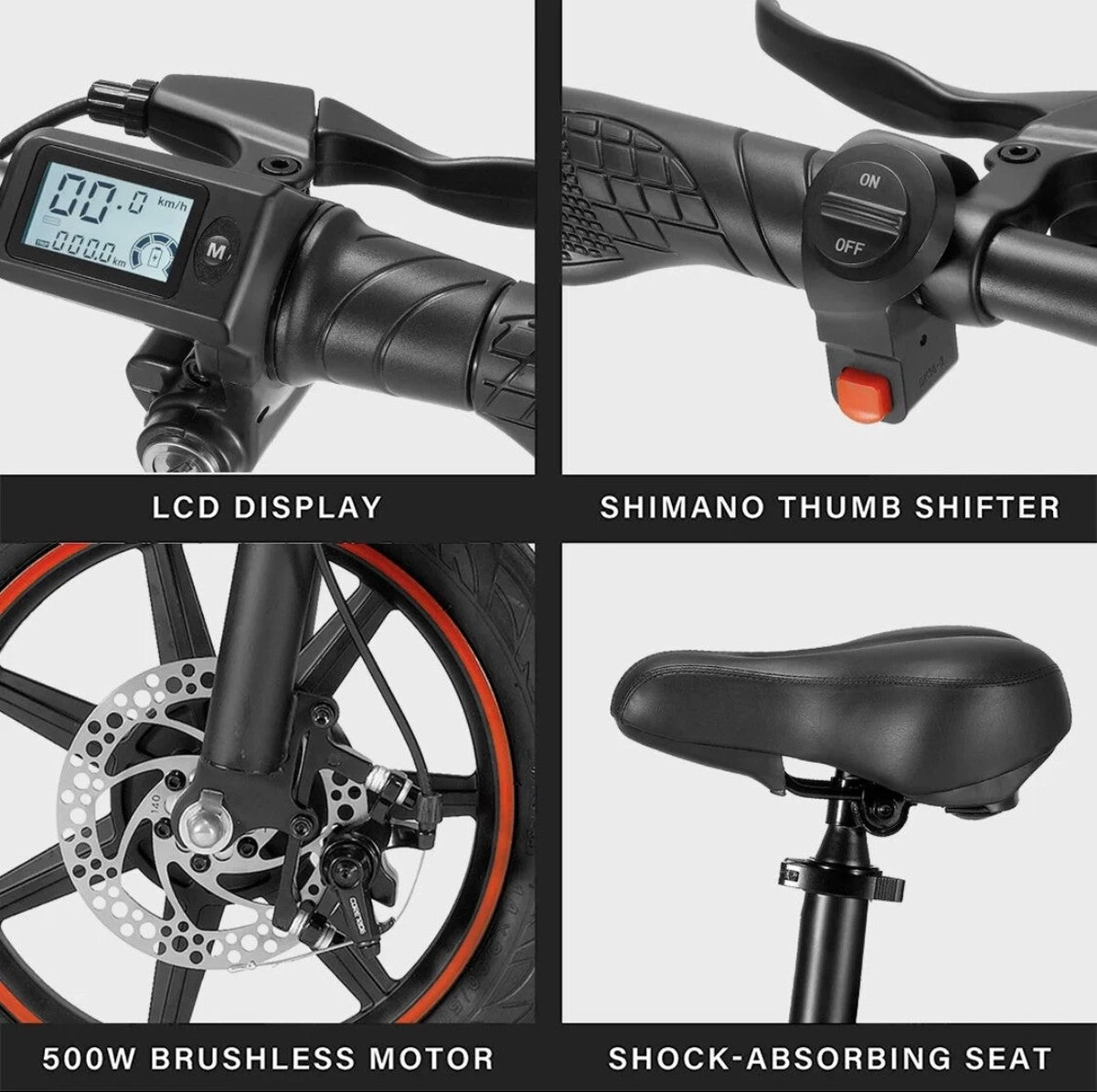 Fast Trax V1 - 14 Inch - Elektrische Fiets - E Bike - Elektrische Vouwfiets 13 Fast Trax V1 - 14 Inch - Elektrische Fiets - E Bike - Elektrische Vouwfiets - Image 11