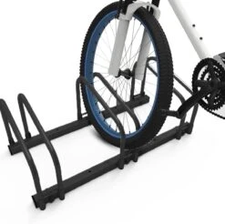 Alora Fietsenrek Voor 3 Fietsen Zwart- Met Muurbevestiging - Fietsen Rek -Fietsenwinkel 1200x1196