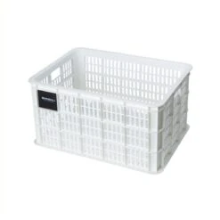 Basil Fietskrat L - Groot - 40 Liter - Wit -Fietsenwinkel 1200x1200 114