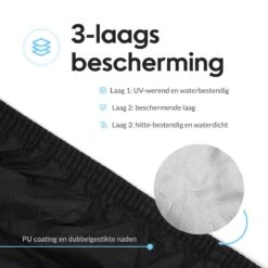 Dyken Fietshoes - Universele Fietsbeschermhoes - Waterdicht - Voor Fietsen En (kleine) Scooters - 300D Oxford - 1-2 Fietsen -Fietsenwinkel 1200x1200 185