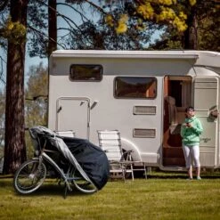 Vebics® Fietshoes Voor 1 Fiets Waterdicht - Elektrische Fiets - Fietsbeschermhoes - Stalling - Zwart -Fietsenwinkel 1200x1200 234