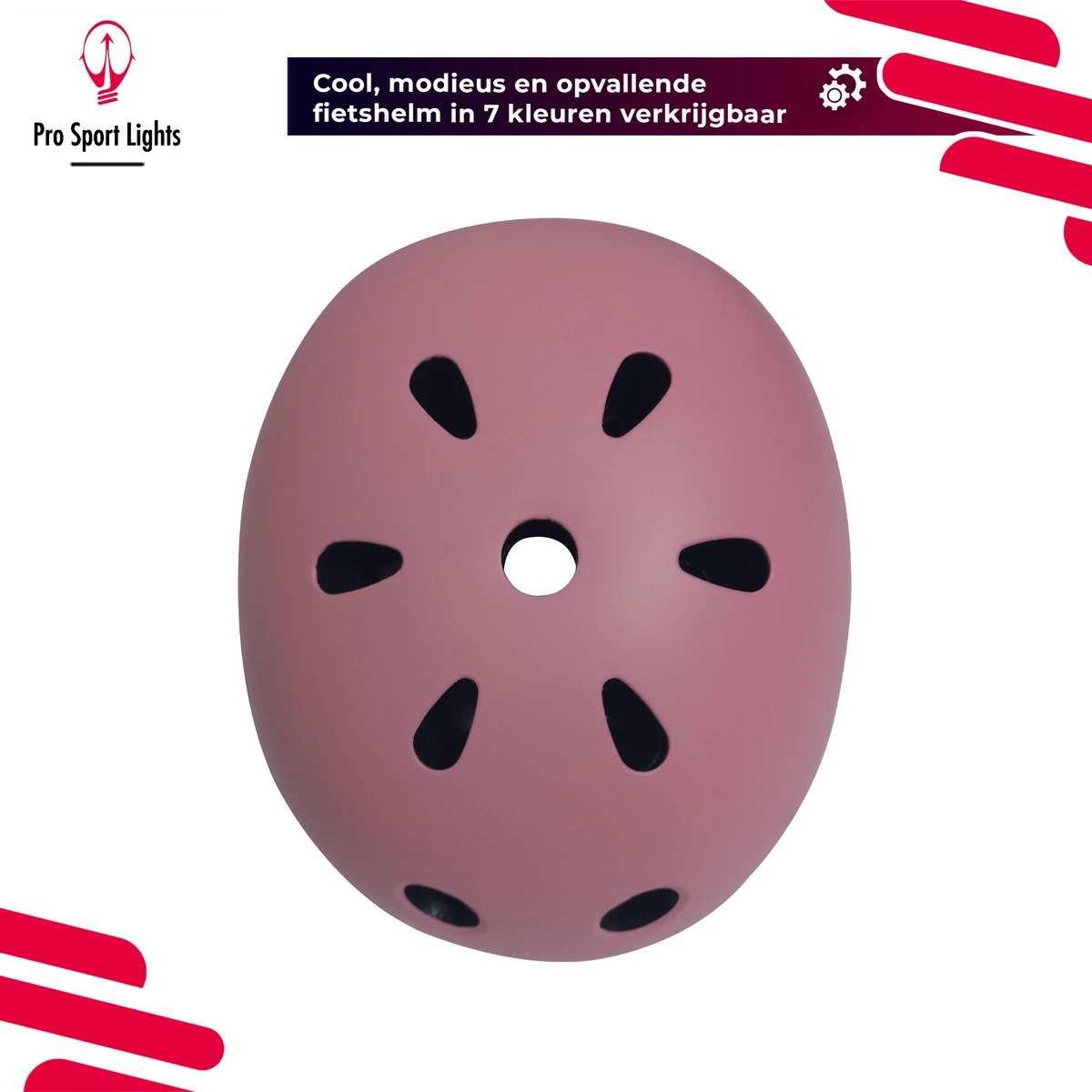 Kinderfietshelm Pro Sport Lights - Skate Fietshelm Voor Kinderen - Matt Roze Pink - Kinderhelm 50 - 56 Cm 8 Kinderfietshelm Pro Sport Lights - Skate Fietshelm Voor Kinderen - Matt Roze Pink - Kinderhelm 50 - 56 Cm - Image 6