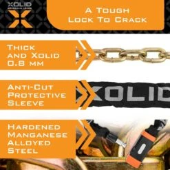 Xolid Kettingslot Fiets - Reflective Fietsslot Ketting - Slot 120CM -Fietsenwinkel 1200x1200 31