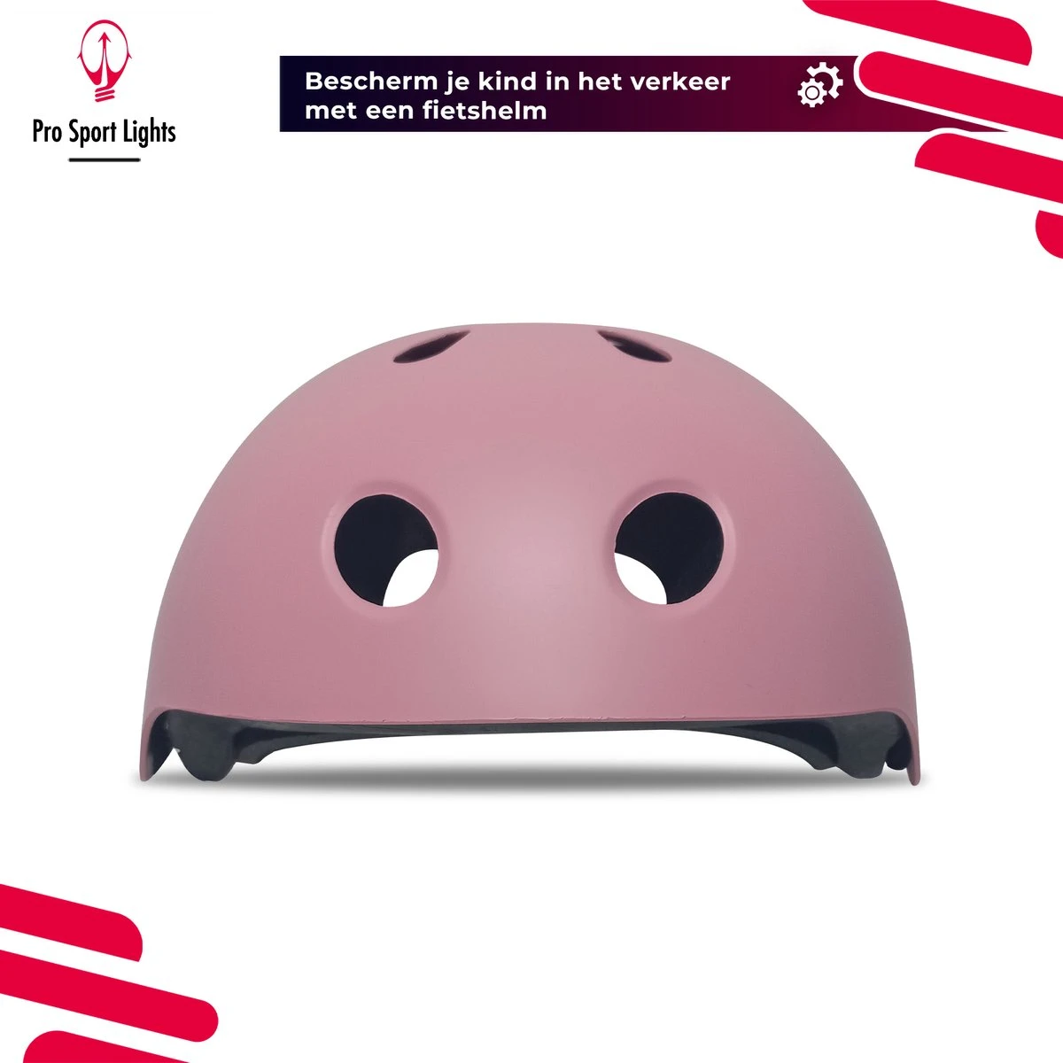 Kinderfietshelm Pro Sport Lights - Skate Fietshelm Voor Kinderen - Matt Roze Pink - Kinderhelm 50 - 56 Cm 13 Kinderfietshelm Pro Sport Lights - Skate Fietshelm Voor Kinderen - Matt Roze Pink - Kinderhelm 50 - 56 Cm - Image 11