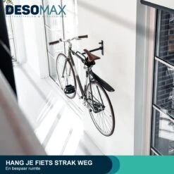 Fiets Ophangsysteem Ophangbeugel En Muurbeugel DesoMax® Muurhaak - Muurbevestiging Voor Het Frame - Wandhouder -Fietsenwinkel 1200x1200 371