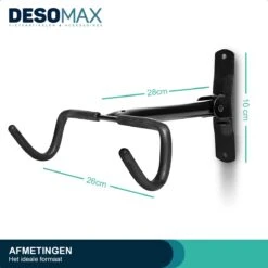 Fiets Ophangsysteem Ophangbeugel En Muurbeugel DesoMax® Muurhaak - Muurbevestiging Voor Het Frame - Wandhouder -Fietsenwinkel 1200x1200 373
