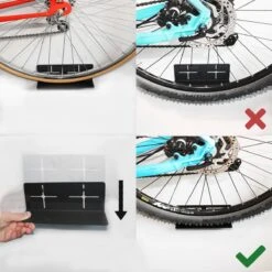Flowter® Trapper Hanger - Fiets Ophangsysteem Aan De Trapper - Fiets Ophangbeugel - Universele Fiets Muurbeugel - Fietsbeugel Met Gratis Wieldragers+ -Fietsenwinkel 1200x1200 393