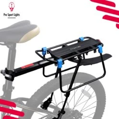 Mountainbike Bagagedrager En Spatbord - Fiets Rek Achter Met QR - Pro Sport Lights - MTB/ Racefiets Fietszadeldrager -Fietsenwinkel 1200x1200 473