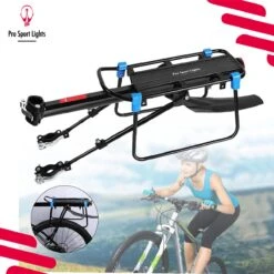 Mountainbike Bagagedrager En Spatbord - Fiets Rek Achter Met QR - Pro Sport Lights - MTB/ Racefiets Fietszadeldrager -Fietsenwinkel 1200x1200 474