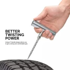 LOUZIR 11-Delige Professionele Banden Reparatie Kit- Autobanden/ Bike Emergency Repair Kit - Met Handige Opbergdoos -Fietsenwinkel 1200x1200 577