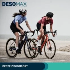 Fietszadel Voor Dames En Heren DesoMax Sport Comfortabel Gel Zadel - Unisex - Sport Design - Zwart - MTB En Race Geschikt. -Fietsenwinkel 1200x1200 704
