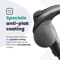 Voltano Ergonomisch Gevormde Fiets Handvatten Met Bar Ends - Handvat Eenvoudig Vastzetten Met Imbus - Incl. Bevestigingsmateriaal - Anti Plak Coating - Fietshandvatten Met Verhoogde Grip -Fietsenwinkel 1200x1200 729