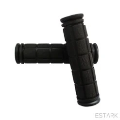 Merkloos ESTARK® - Fietshandvatten - Handvatten - Universeel - Fiets – Mountainbike – Professioneel - Grips - Extra Grip – Fietshandvaten -Handvaten - Handig Te Monteren - Anti-slip – Fietsen – Stuur – Bikegrips – Stevig - Rubber Zwart - (R-zwa) -Fietsenwinkel 1200x1200 737