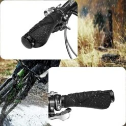 Merkloos Fietsgrepen - Antislip - Ergonomische MTB-Grepen - Twee Kanten - Lock-on-ontwerp - Voor 22,2 Mm Fietsen / Mountainbikes / Racefietshandvatten -Fietsenwinkel 1200x1200 741