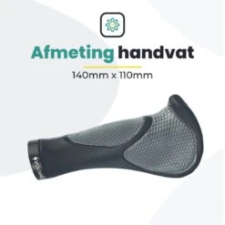 Voltano Ergonomisch Gevormde Fiets Handvatten - Handvat Eenvoudig En Stevig Vastzetten Met Imbus - Inclusief Bevestigingsmateriaal - Anti Plak Coating - Verhoogde Grip Fietshandvatten -Fietsenwinkel 1200x1200 745