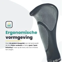 Voltano Ergonomisch Gevormde Fiets Handvatten - Handvat Eenvoudig En Stevig Vastzetten Met Imbus - Inclusief Bevestigingsmateriaal - Anti Plak Coating - Verhoogde Grip Fietshandvatten -Fietsenwinkel 1200x1200 746