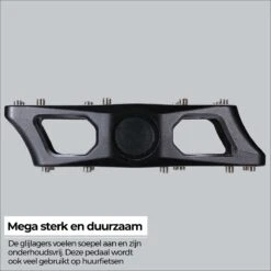 BBB Cycling MountainHigh Set Fietspedalen MTB - Platformpedalen - Antislip Mountainbike Pedalen - Mat Zwart - BPD-32 -Fietsenwinkel 1200x1200 754