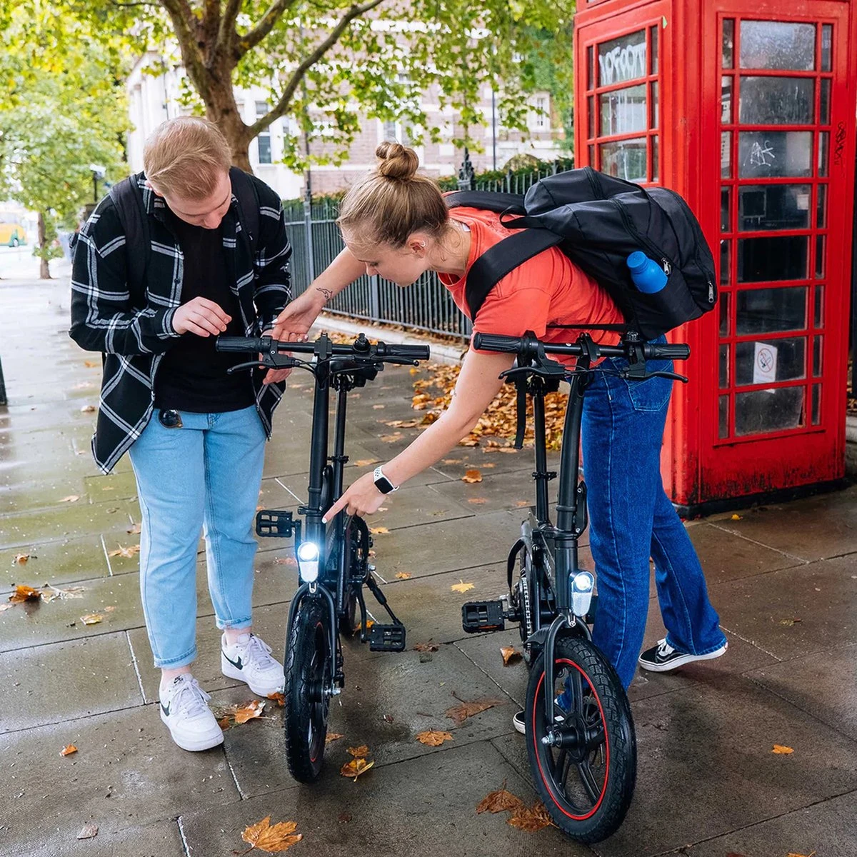 Merkloos Windgoo B20 PRO - E Bike - Elektrische Fiets - 16 Inch - 250W - 7.8Ah Batterij - Max. 25km/u - Zwart - Incl. GSM Houder 10 Merkloos Windgoo B20 PRO - E Bike - Elektrische Fiets - 16 Inch - 250W - 7.8Ah Batterij - Max. 25km/u - Zwart - Incl. GSM Houder - Image 8