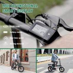 HITWAY Elektrische Fiets Met 36V 7.5Ah Verwijderbare Batterij, Bereik Tot 75 Km Lange Afstand Elektrische Fiets 16 Inch, 250W Achtermotor E-Citybike Holland Bike -Fietsenwinkel 1200x1200 812