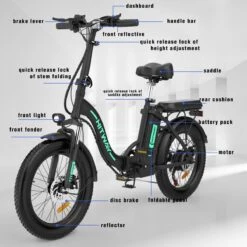 HITWAY E-bike Elektrische Fiets 20" Vouwfiets Met Dikke Banden, 250W/36V/11,2Ah Accu, 35-90 Km, Offroad-mountainbike Met Shimano 7 Versnellingen, CityBike Voor Heren En Dames 11 HITWAY E-bike Elektrische Fiets 20" Vouwfiets Met Dikke Banden, 250W/36V/11,2Ah Accu, 35-90 Km, Offroad-mountainbike Met Shimano 7 Versnellingen, CityBike Voor Heren En Dames -Fietsenwinkel 1200x1200 825