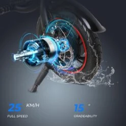 Merkloos Windgoo - B3 Pro V2 - Elektrische Long-Range E-Bike Met Trappers - E-bike - 25Km / H - Zwart -Fietsenwinkel 1200x1200 836