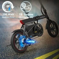 Windgoo B20 V2 - Smart E Bike - APP IOS Android - Elektrische Vouwfiets Zonder Gashandel - 250W - 14 Inch - 25 KM/H - Zwart -Fietsenwinkel 1200x1200 850