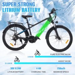 Hitway Elektrische Fiets Off-Road | Electric Mountain Bike | E-bike | 250W Motor | 26 Inch | Zwart -Fietsenwinkel 1200x1200 857