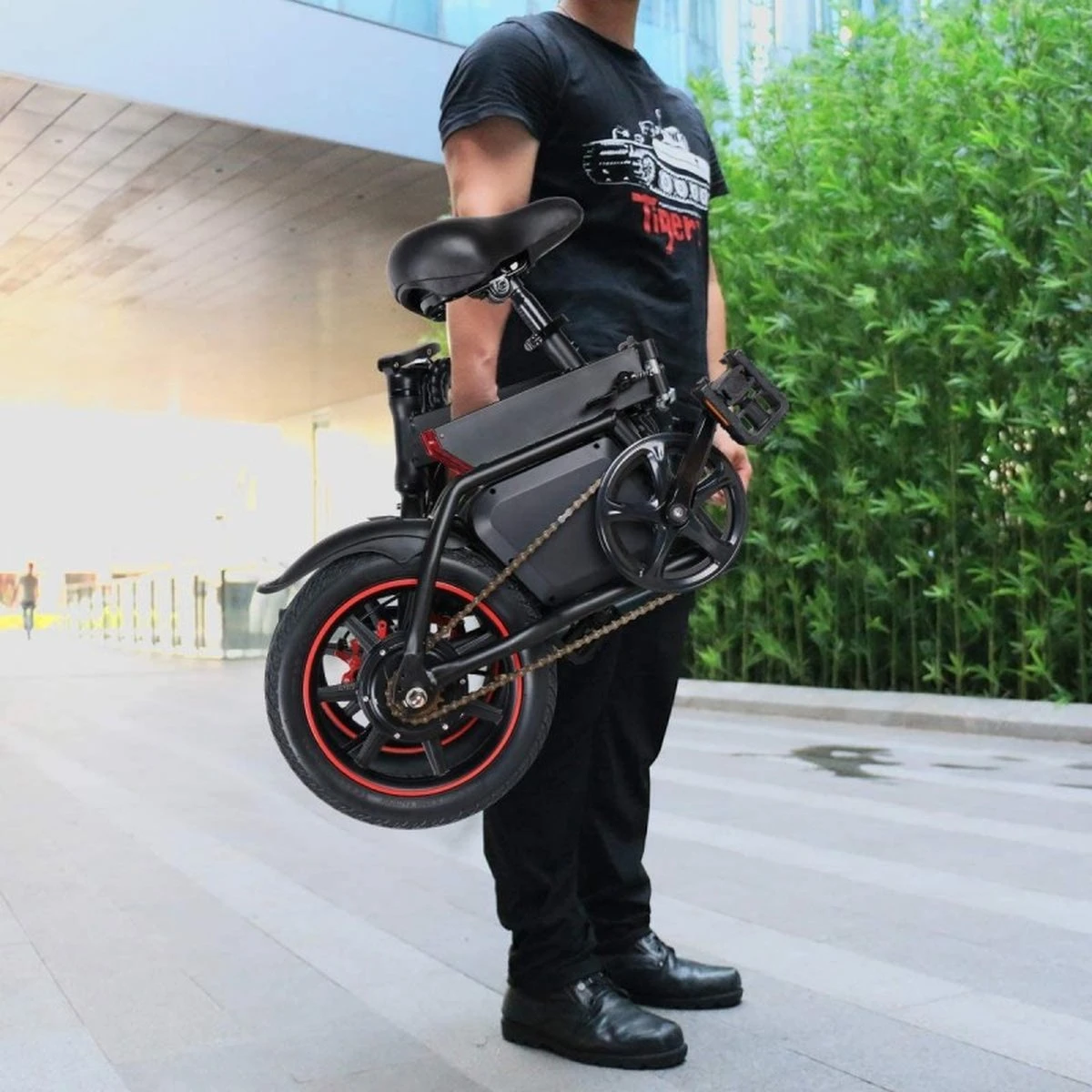 Windgoo B-20 Elektrische Vouwfiets - Snelheid 20 Km/h - 15 Km Bereik - Schijfremmen 9 Windgoo B-20 Elektrische Vouwfiets - Snelheid 20 Km/h - 15 Km Bereik - Schijfremmen - Image 7